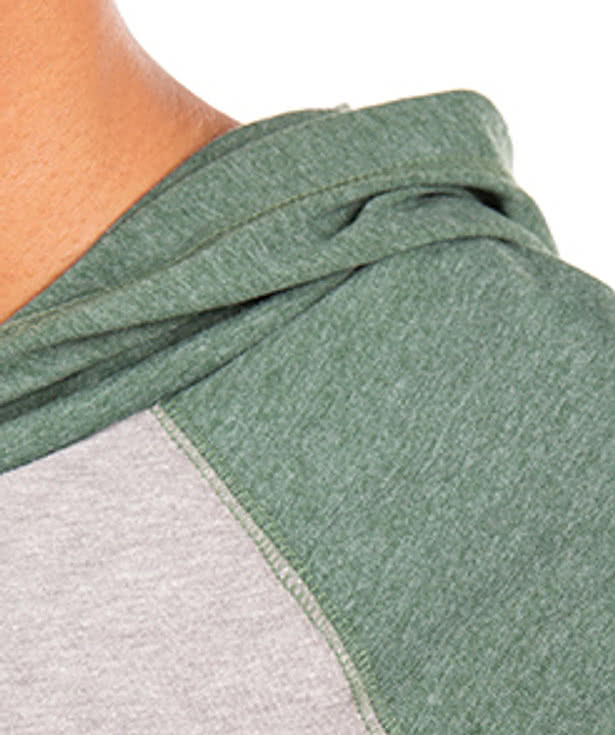 District Raglan Hooded Long Sleeve T-shirt