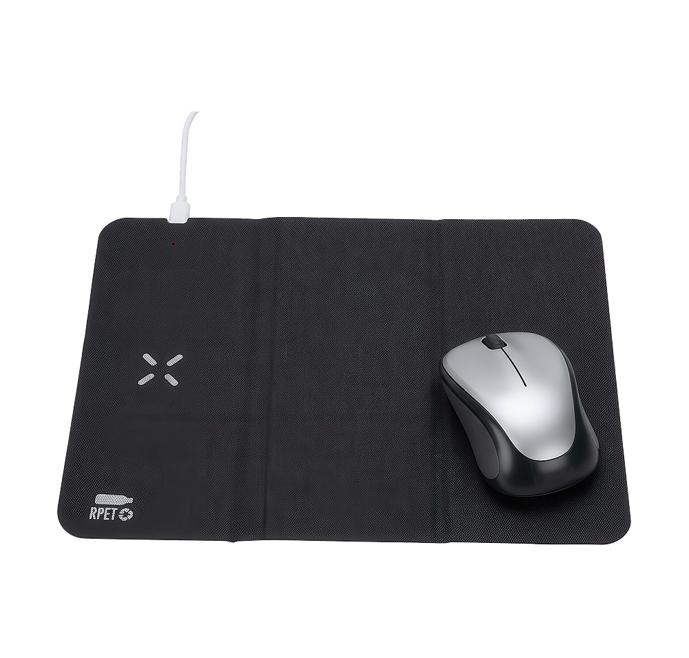 Acadia rPET Mouse Pad with 15W Wireless Charger-default