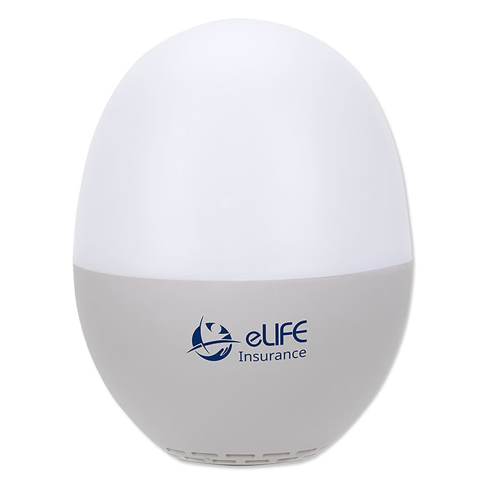 Audio Dome Lighted Wireless Speaker with White Noise Sounds