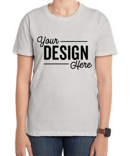 Next Level Women's Jersey Crewneck T-shirt - Color: Oatmeal