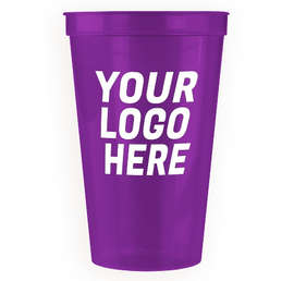 22 oz. Translucent Plastic Stadium Cup