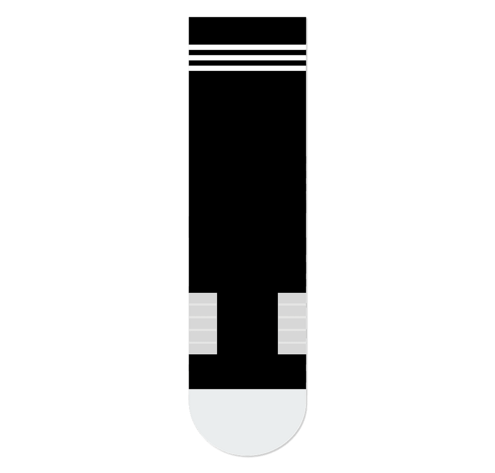 Triple Stripe Premium Crew Socks-default