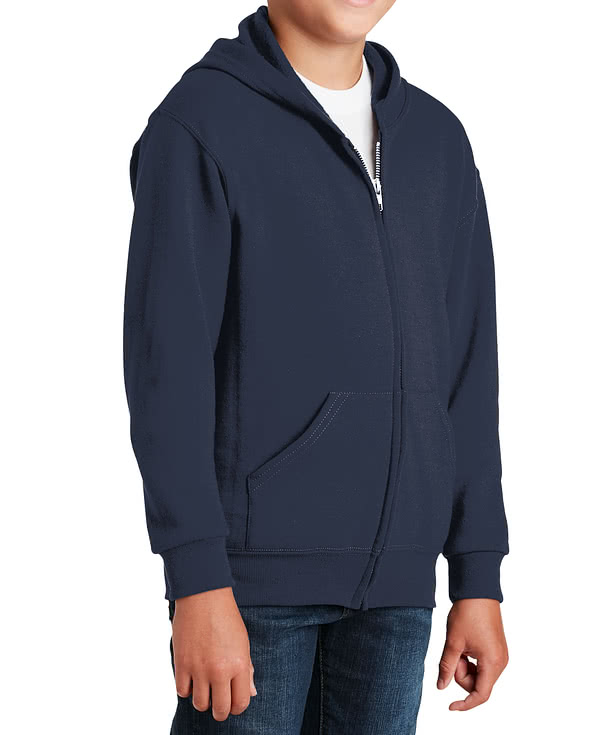 Jerzees Youth Nublend 50/50 Zip Hoodie