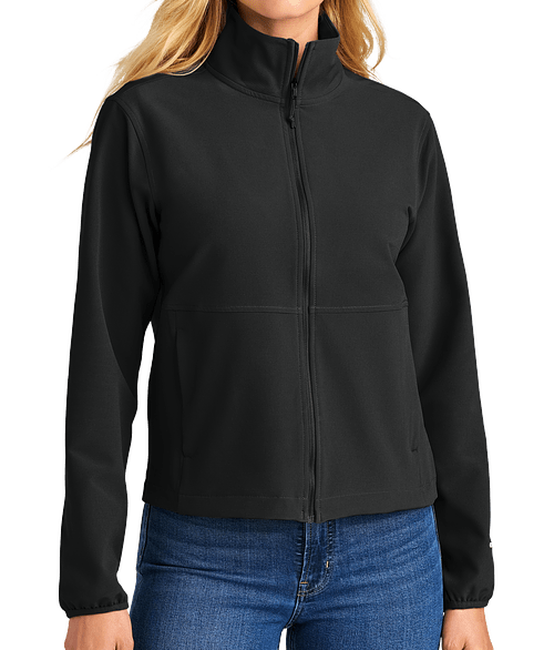 The North Face Women's Edge Stretch Soft Shell Jacket in TNF Black