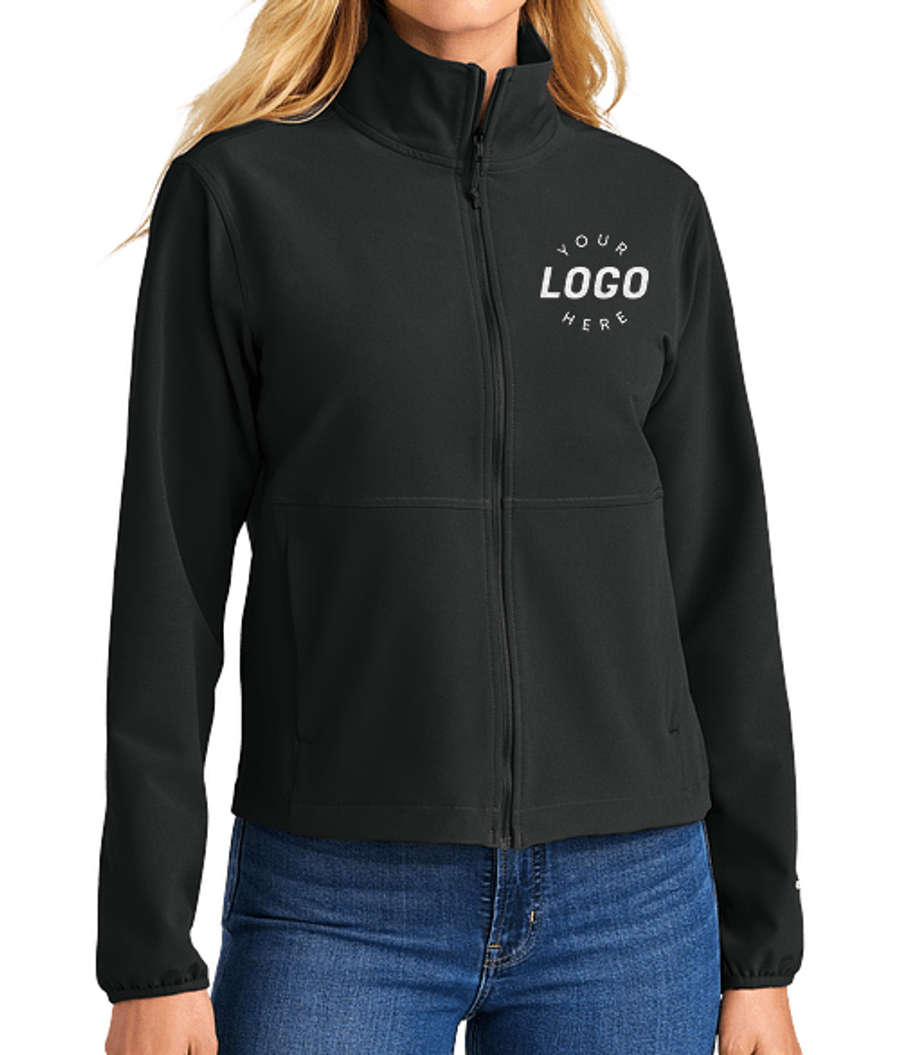 The North Face Women's Edge Stretch Soft Shell Jacket in TNF Black