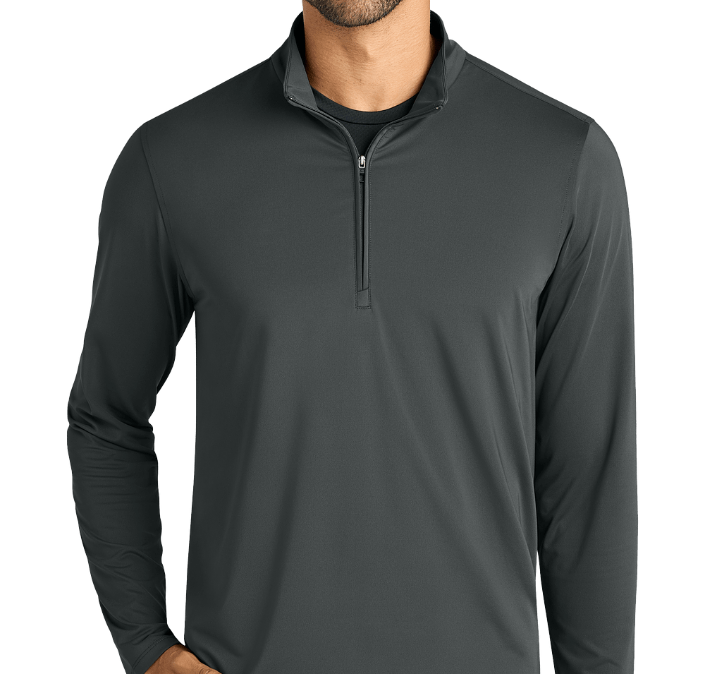 OGIO Regain Recycled UPF 50+ Quarter Zip Pullover-default