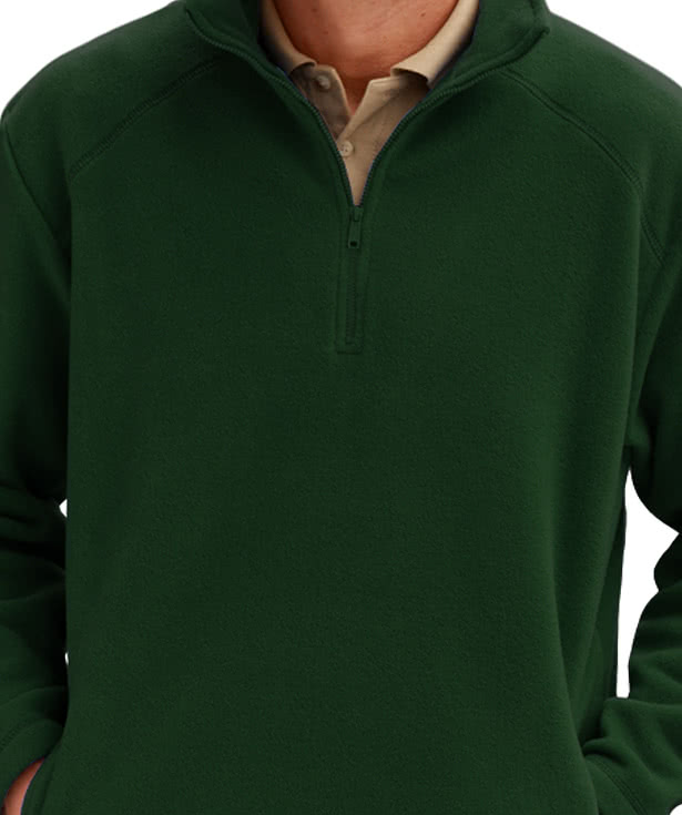 Blue Generation Microfleece Quarter Zip Pullover