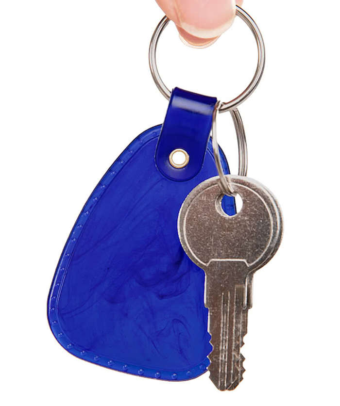 Saddle Shaped Keychain