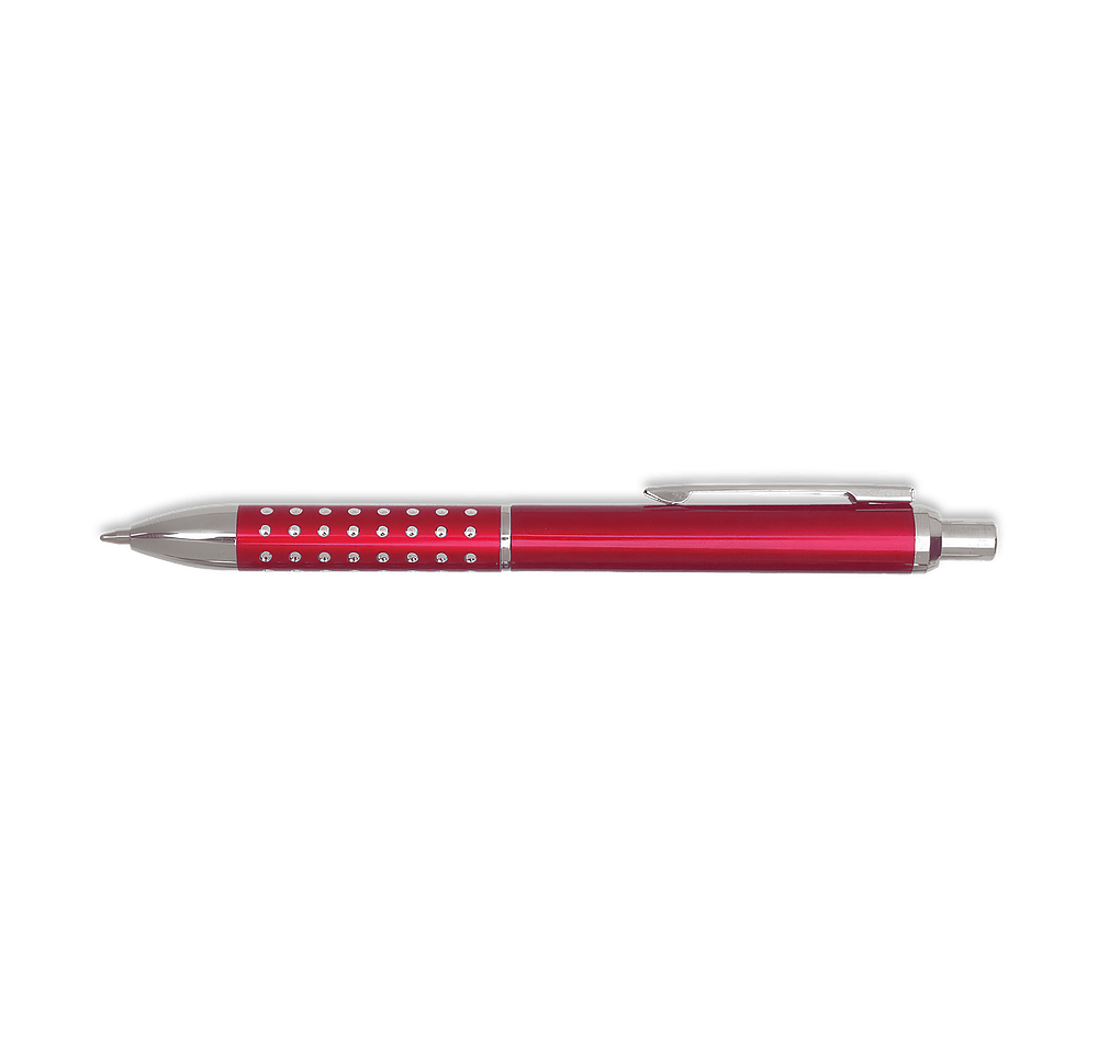 Vegas Diamond Cut Grip Ballpoint Pen (black ink)-default