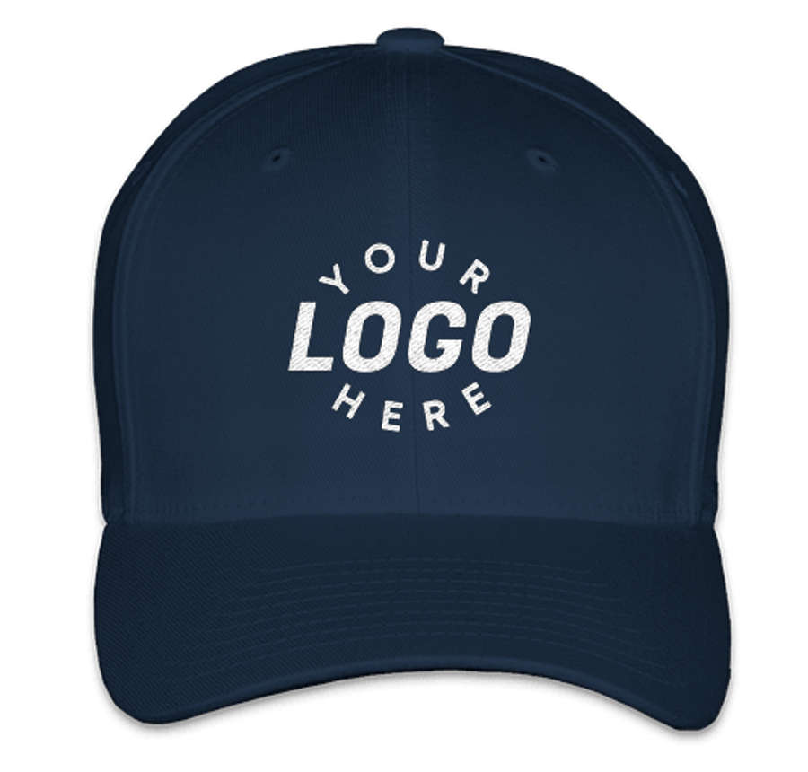 Yupoong Twill Flexfit Hat in Navy