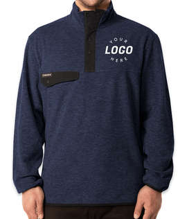 Dri Duck Denali Snap Up Pullover - Color: Navy