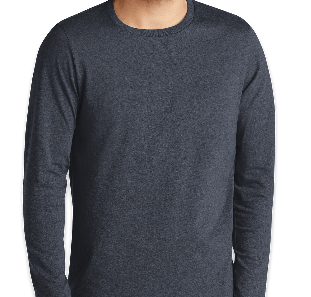 District Re‑Tee Long Sleeve T‑shirt - Embroidered-default