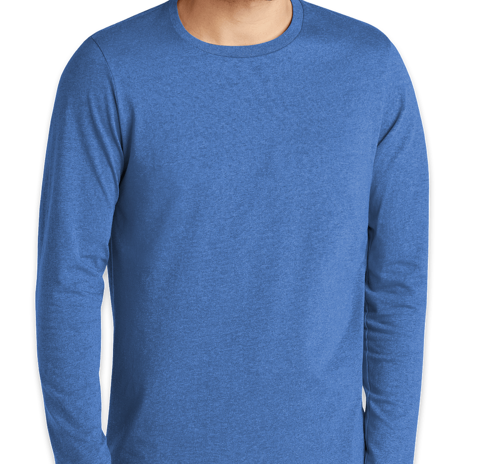 District Re‑Tee Long Sleeve T‑shirt - Embroidered-default