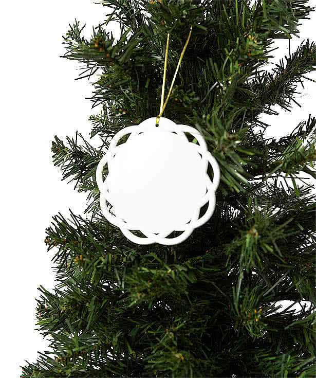 Shatterproof Flat Ornament