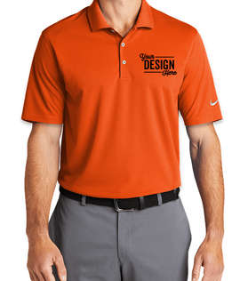 Nike Dri-FIT Micro Pique Performance Polo 2.0 - Color: Brilliant Orange