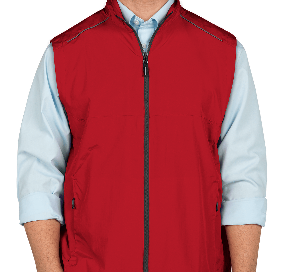 Core 365 Lightweight Reflective Vest - Printed-default
