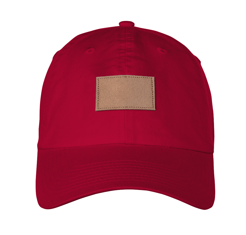 Ahead Largo Washed Twill Baseball Hat - Tan Rectangle Patch - Printed-default