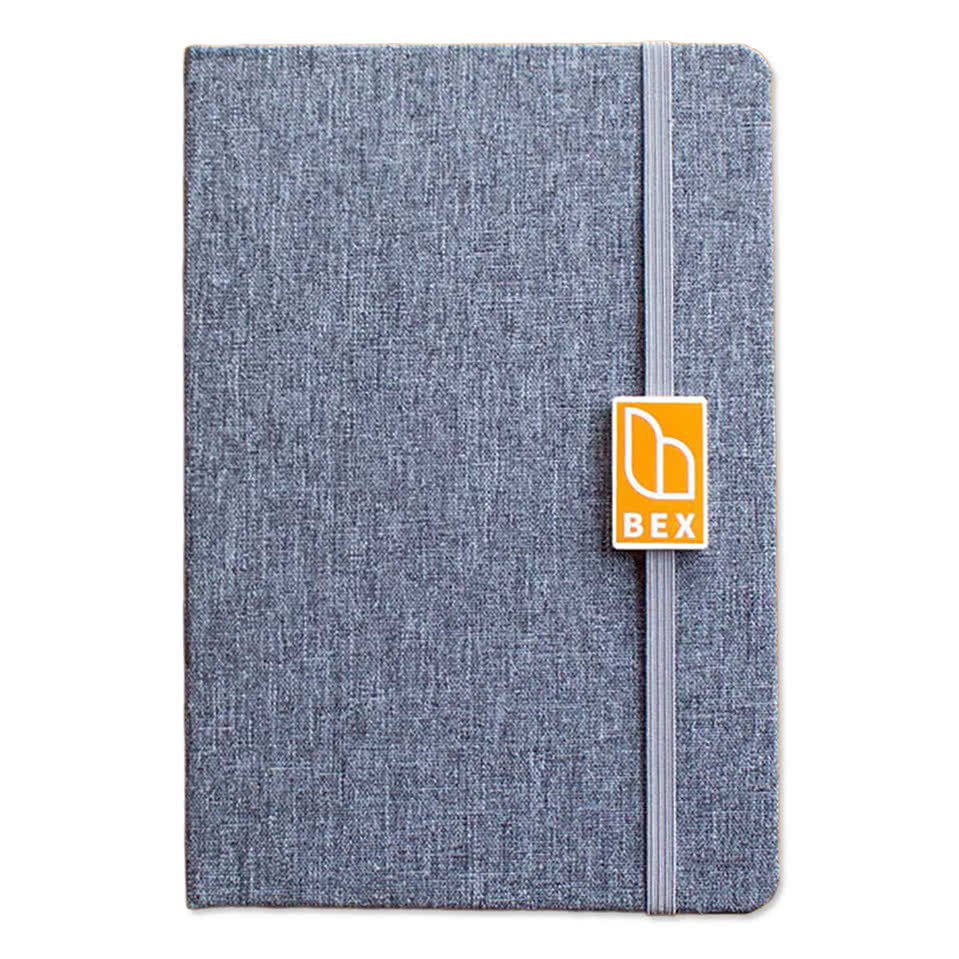 Full Color Libretto Fabric Cover Notebook