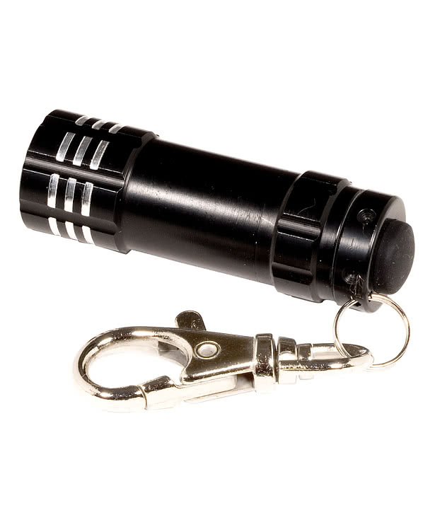 Laser Engraved Micro 3 LED Flashlight Keychain