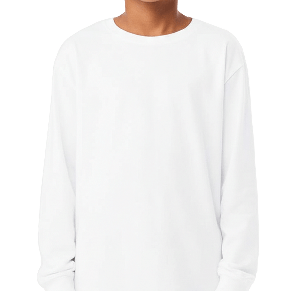 Bella + Canvas Youth Heavyweight Long Sleeve T-shirt-default
