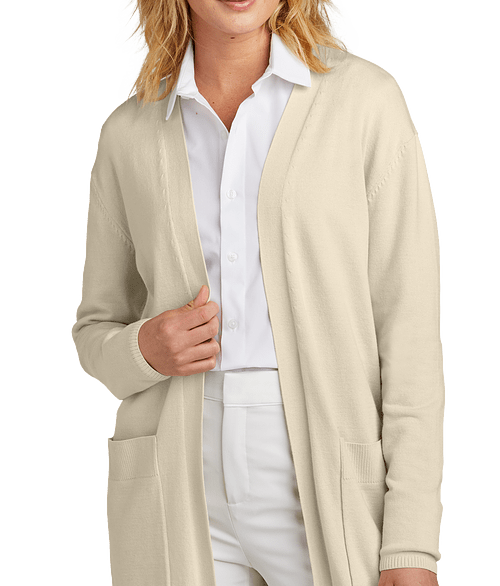 Mercer+Mettle Women’s Easy Care Open Cardigan in Birch