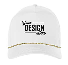 Imperial Wrightson Performance Hat - Color: White / Metallic Gold