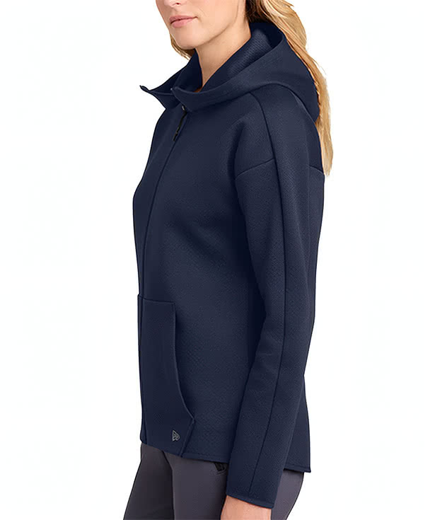 New Era Women's Double Back Zip Hoodie