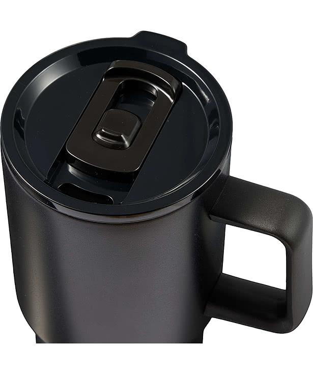 18 oz. Summit Recycled Insulated Travel Mug with Straw