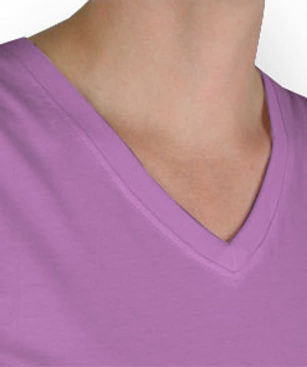 LAT Ladies Sleeveless V-Neck