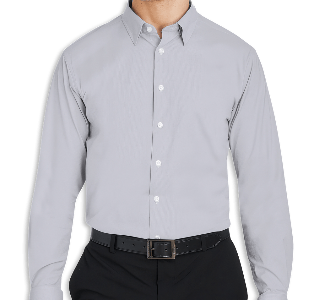 Devon & Jones CrownLux Microstripe Performance Dress Shirt-default