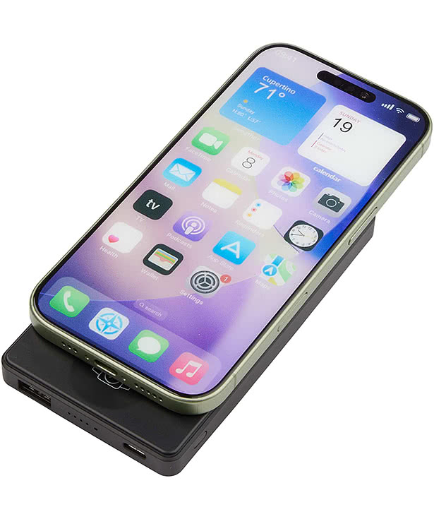 4,000mAh MagClick PowerBank with iWatch Charger