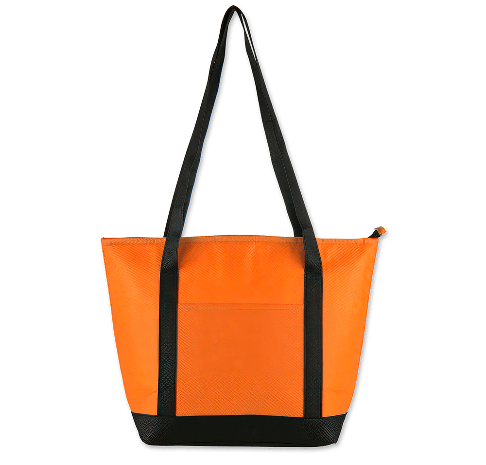 Newport Zippered 12 Can Cooler Tote Bag-default