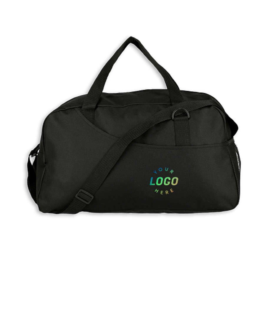 Swoop Recycled Duffel Bag in Black