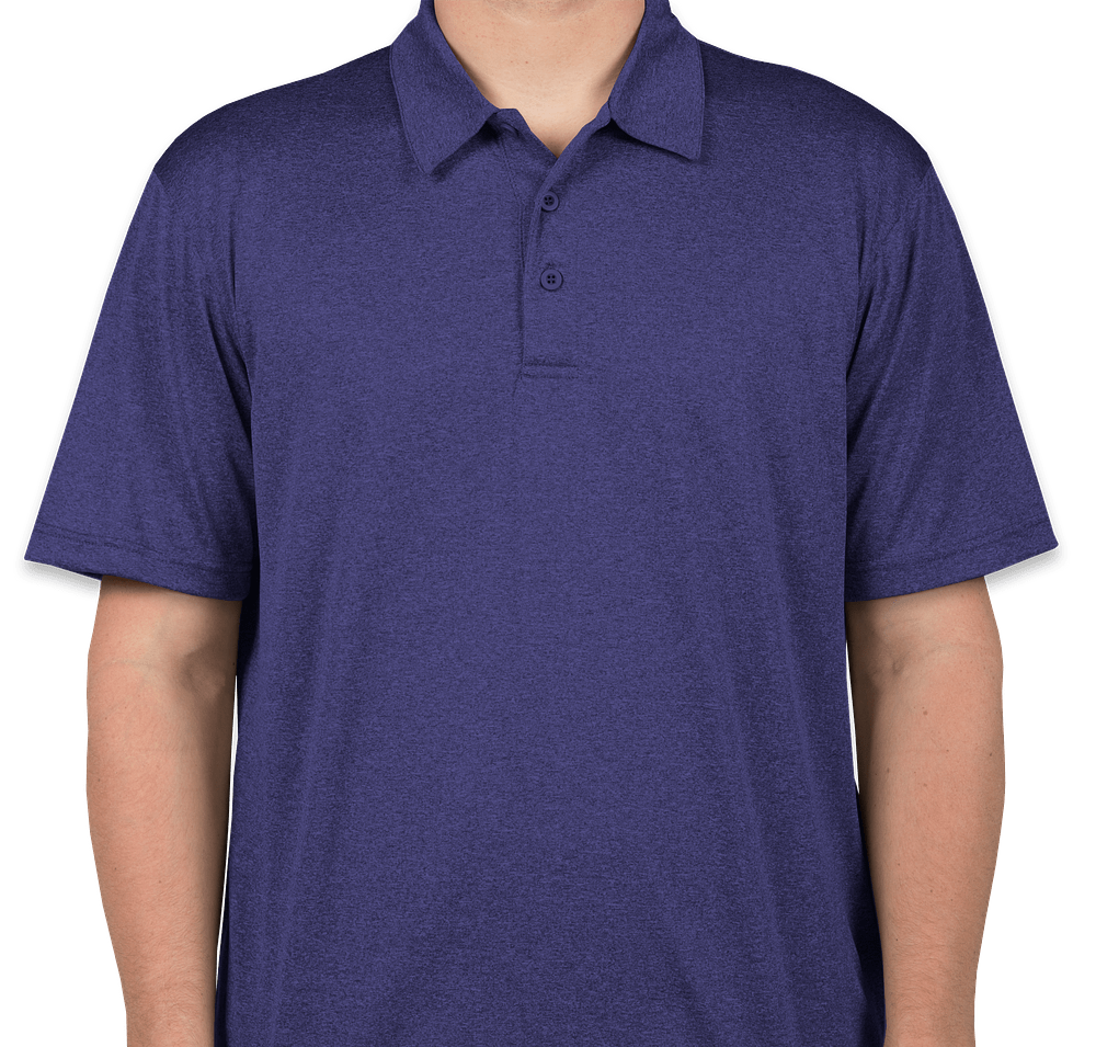 Sport-Tek Heather Contender Performance Polo - Printed-default