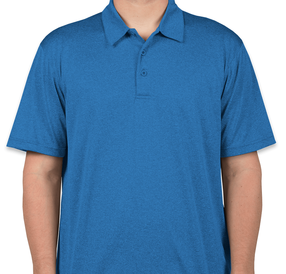 Sport-Tek Heather Contender Performance Polo - Printed-default