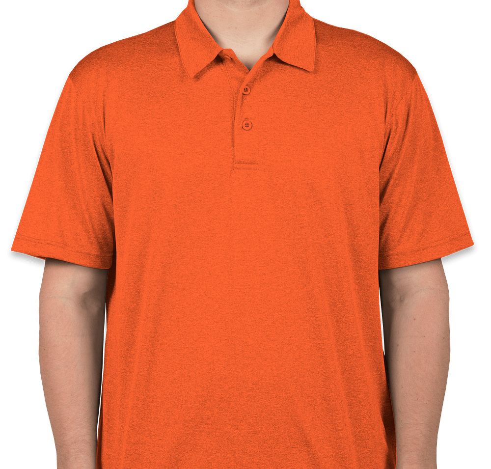 Sport-Tek Heather Contender Performance Polo - Printed-default