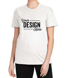 Next Level Women's Jersey Blend Crewneck T-shirt - Color: White