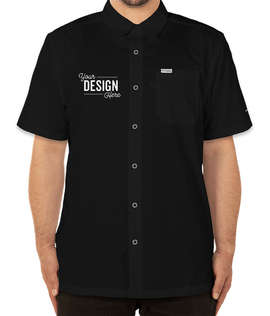 Columbia Slack Tide Short Sleeve Shirt - Color: Black