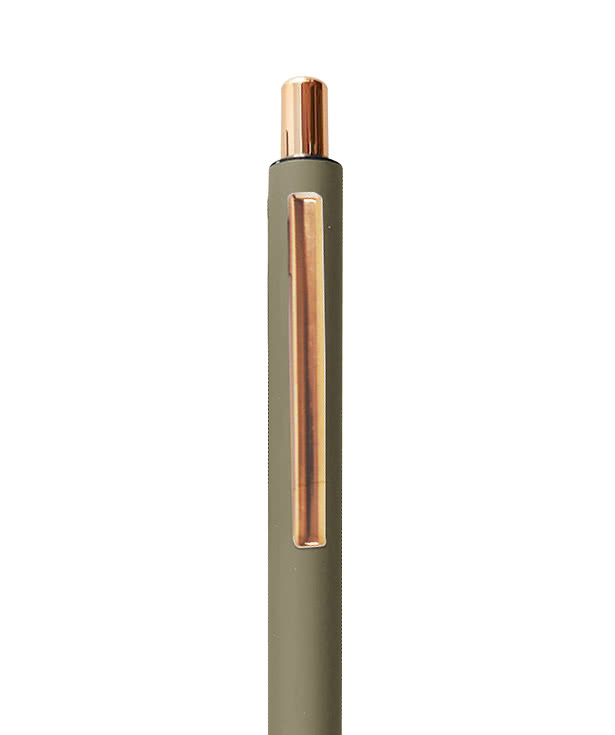 Harlow Aluminum Ballpoint Pen (black ink)