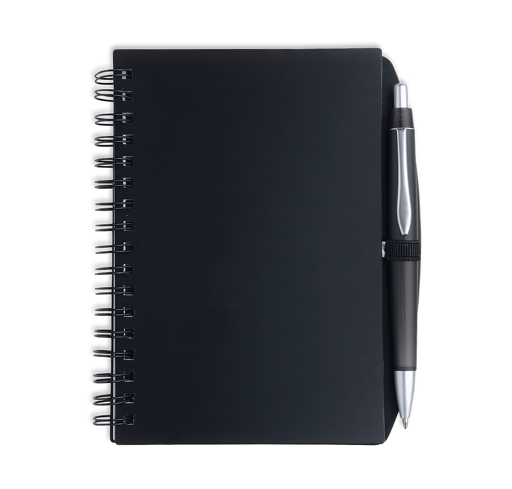 Pen Pal Spiral Notebook with Pen-default