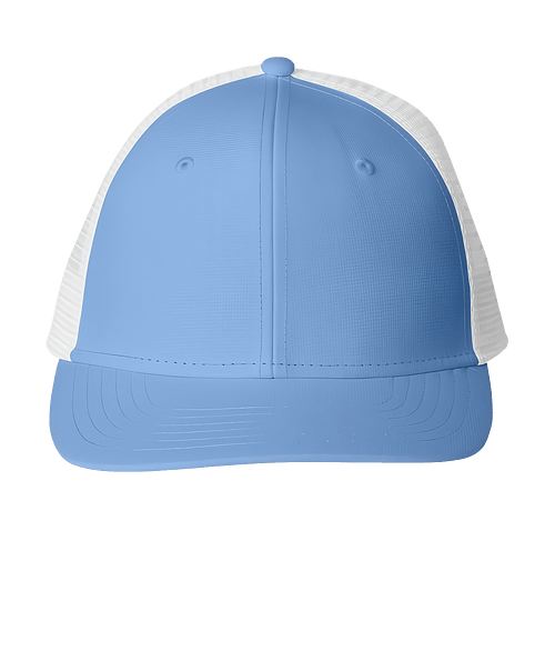 Vineyard Vines Six Panel Snapback Performance Trucker Hat in Jake Blue