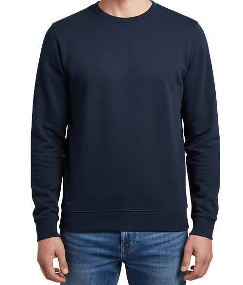 Stormtech Stockton UPF 50+ Fleece Crewneck Sweatshirt in Navy