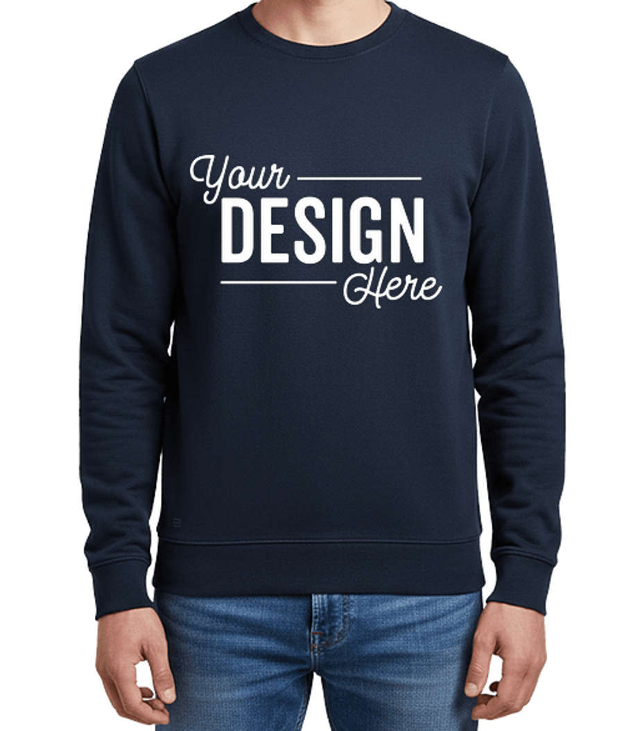 Stormtech Stockton UPF 50+ Fleece Crewneck Sweatshirt in Navy