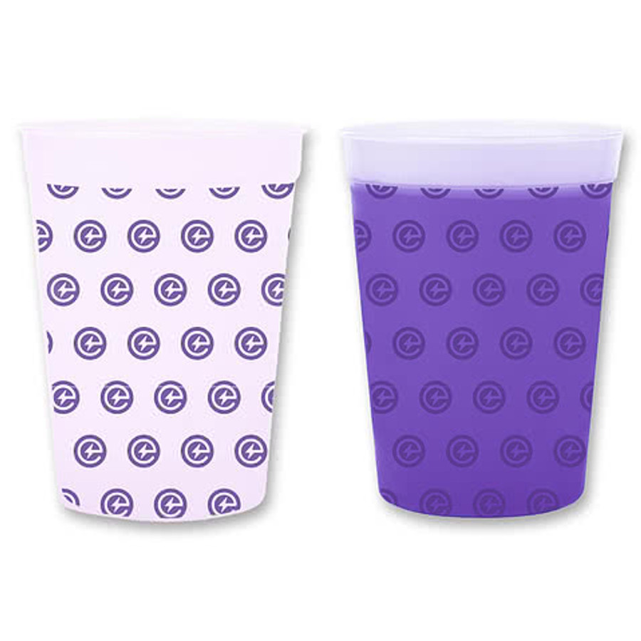12 oz. Mood Color Changing Stadium Cup in FROST BLUE