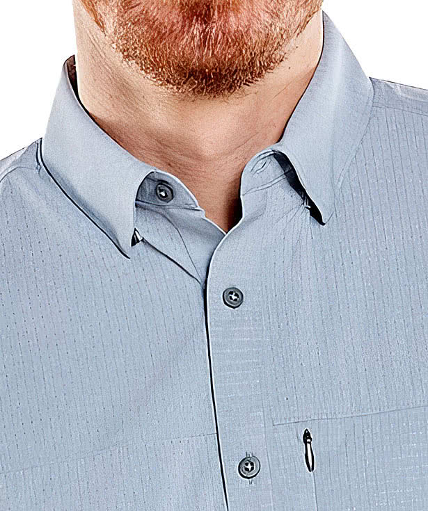 Storm Creek Naturalist Recycled Short Sleeve Woven Shirt - Embroidered