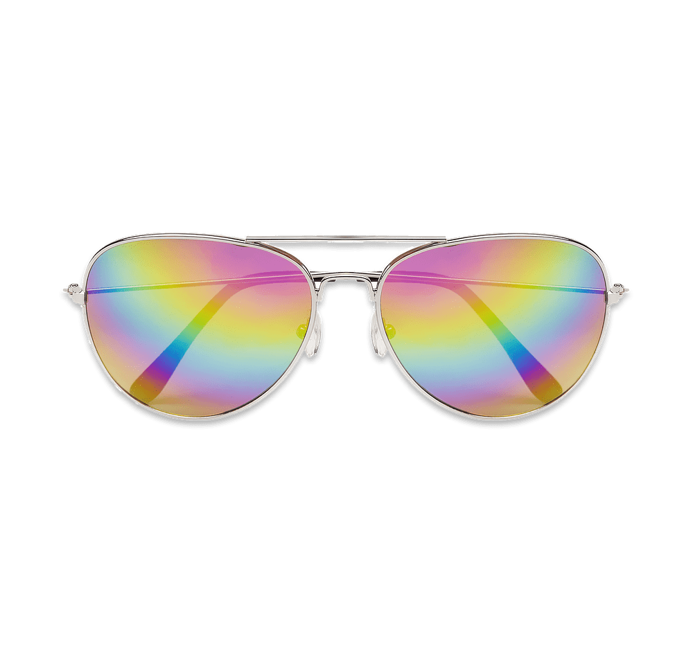 Swift Rainbow Aviator Sunglasses-default