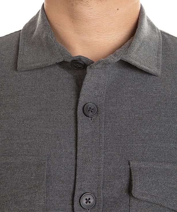 Mercer+Mettle Twill Long Sleeve Shirt Jacket