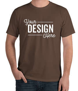 Royal Apparel USA-Made Organic T-shirt - Color: Bark