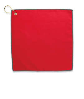 Double Layer Golf Towel - Color: Red