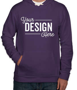 Next Level Blended Pullover Hoodie - Color: Galaxy Purple
